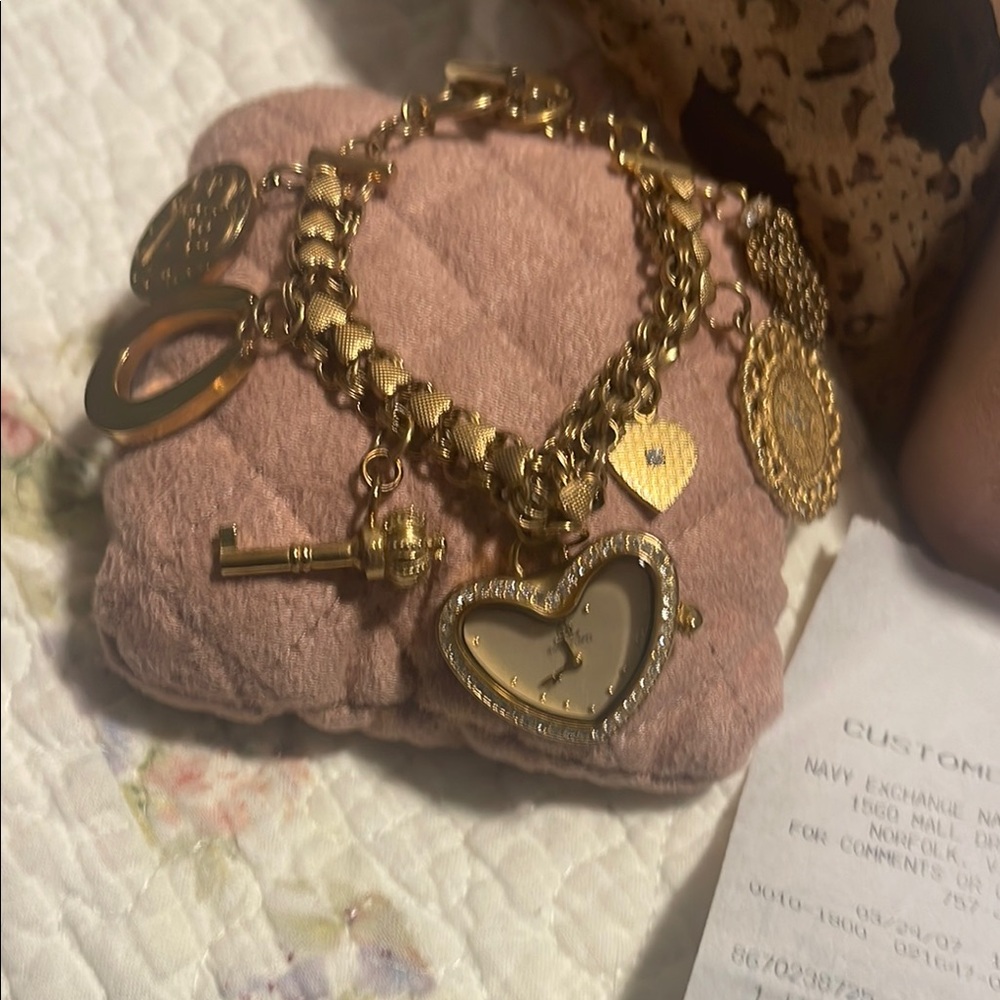 Gold Charm Bracelet